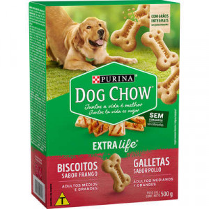 Biscoito Dog Chow Carinhos Integral Maxi - 500g/